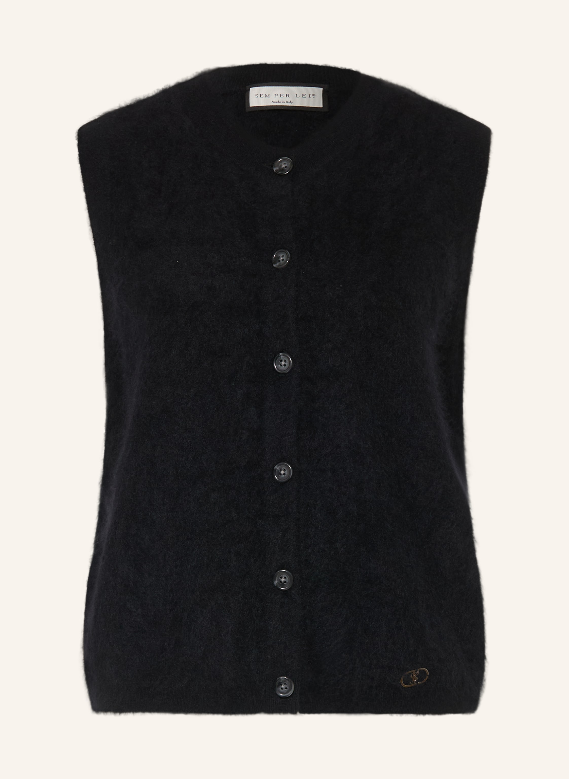 SEM PER LEI Strickweste aus Cashmere