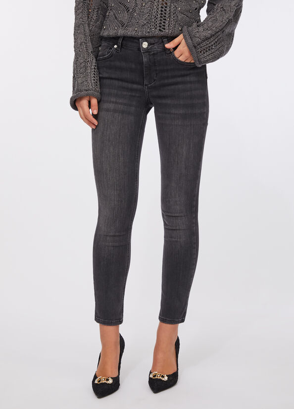 Jeans skinny bottom up