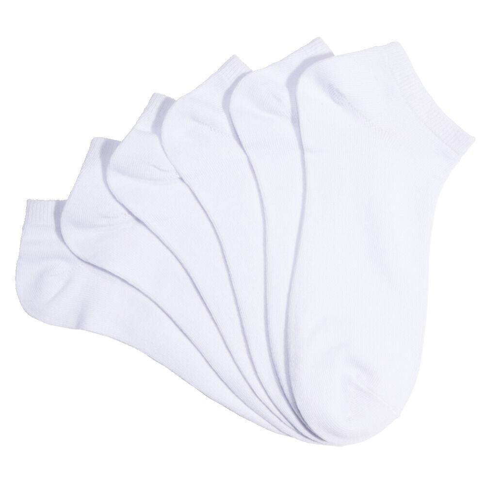 Lot 3 paires chaussettes tige basse coton et polyester - 3 coloris