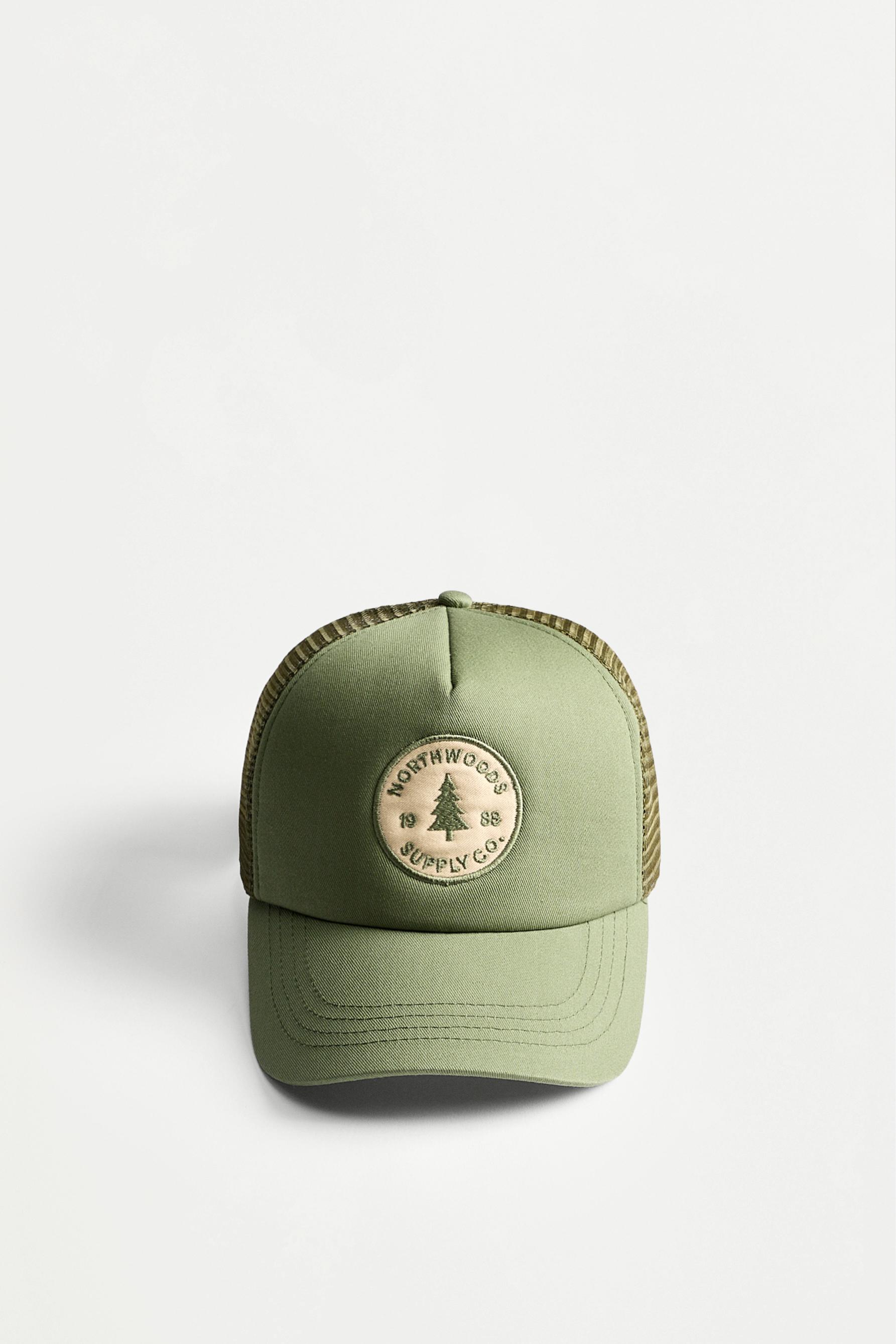 Gorra parche rejilla