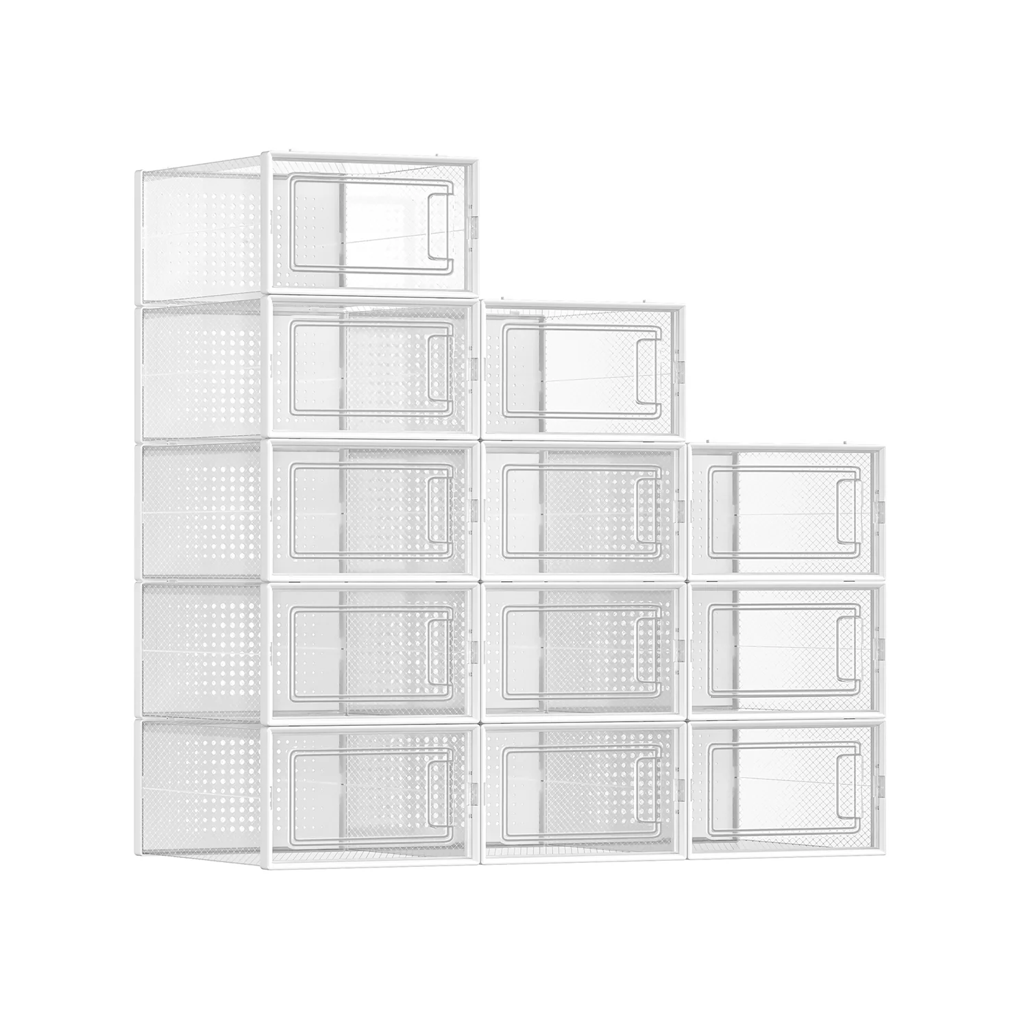 Boîtes à chaussures transparent
