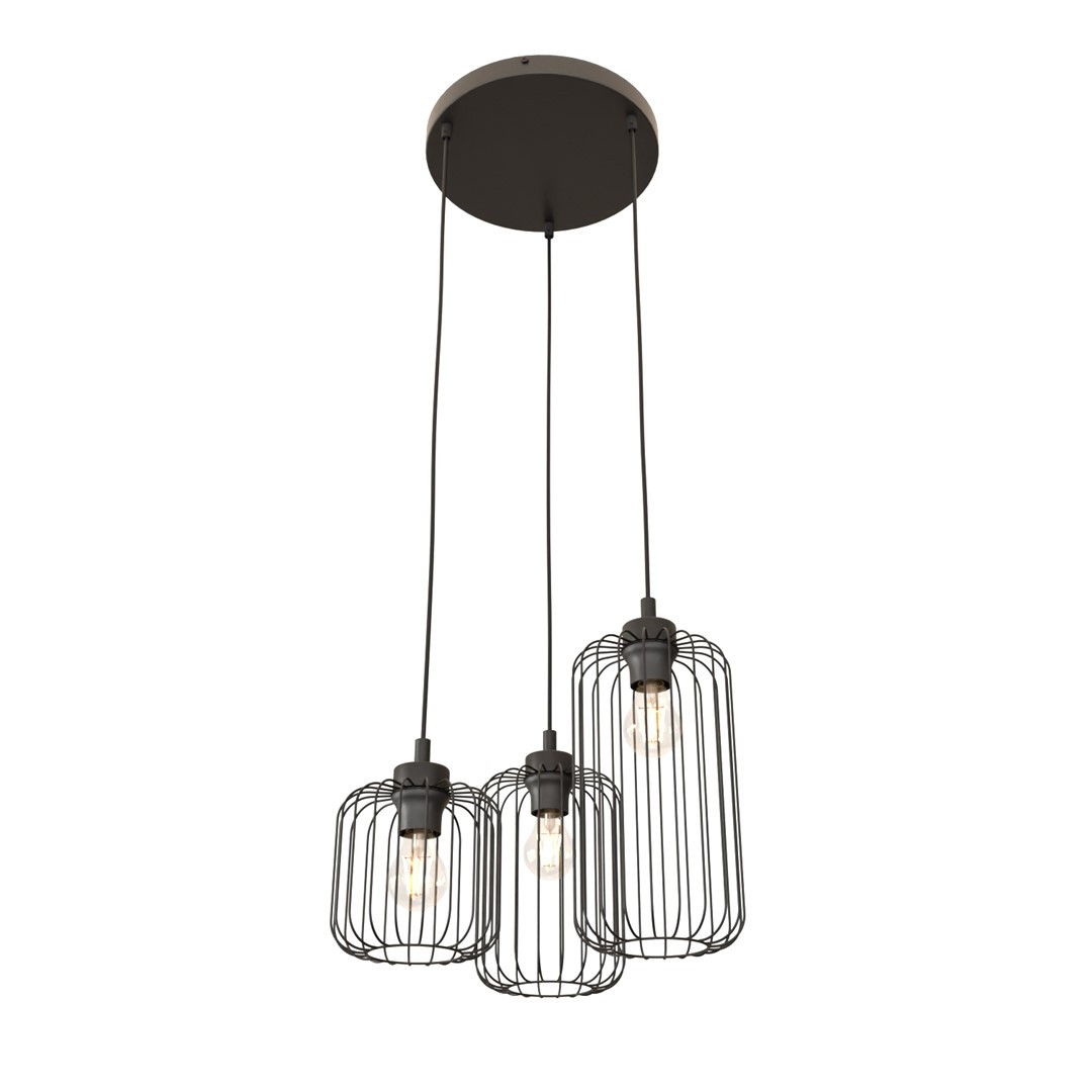 Lampa Wisząca Vander 3Prem Bl