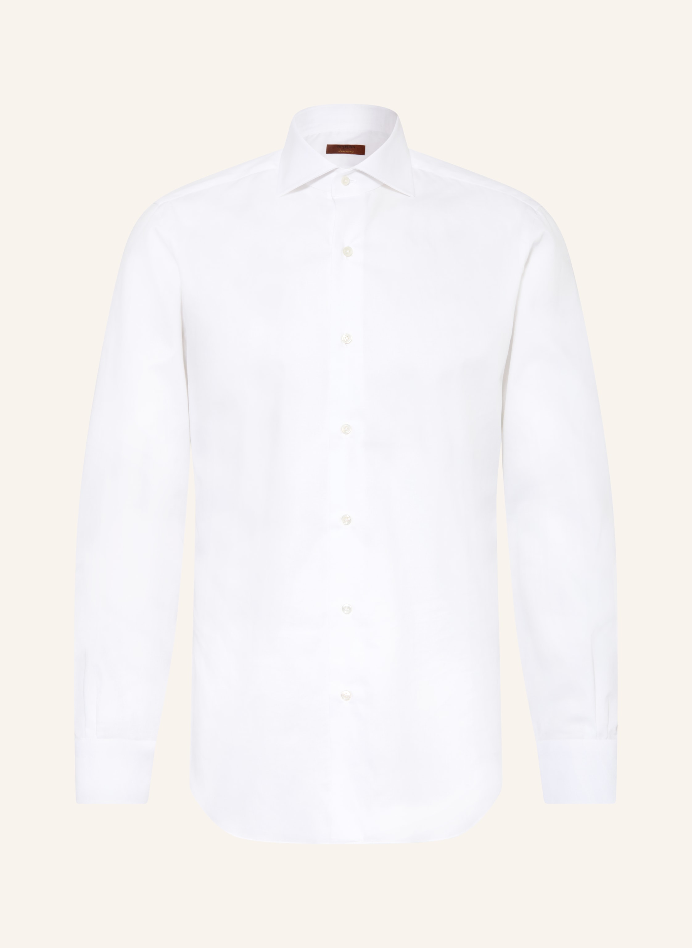 BARBA NAPOLI Piqué-Hemd Slim Fit