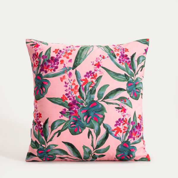Poszewka SOLENA w kwiatowy wzór 45x45cm HOMLA