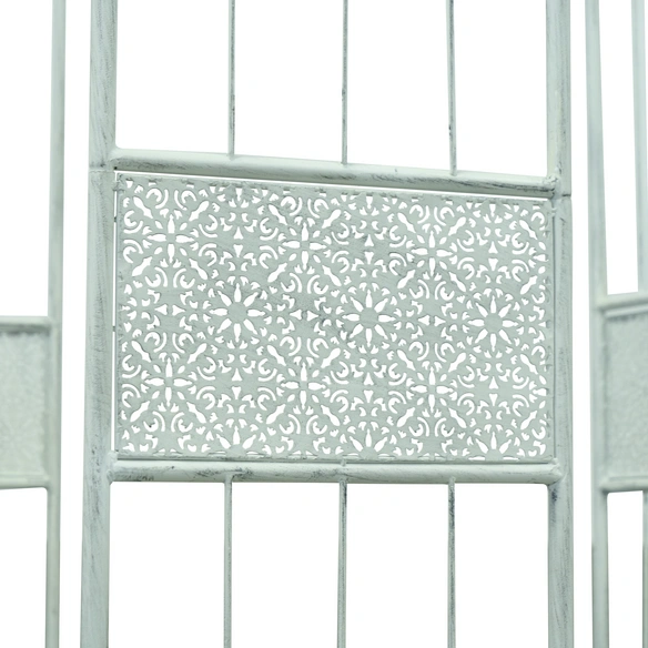 Pavillon »Lilli«, Eisen, hellgrau