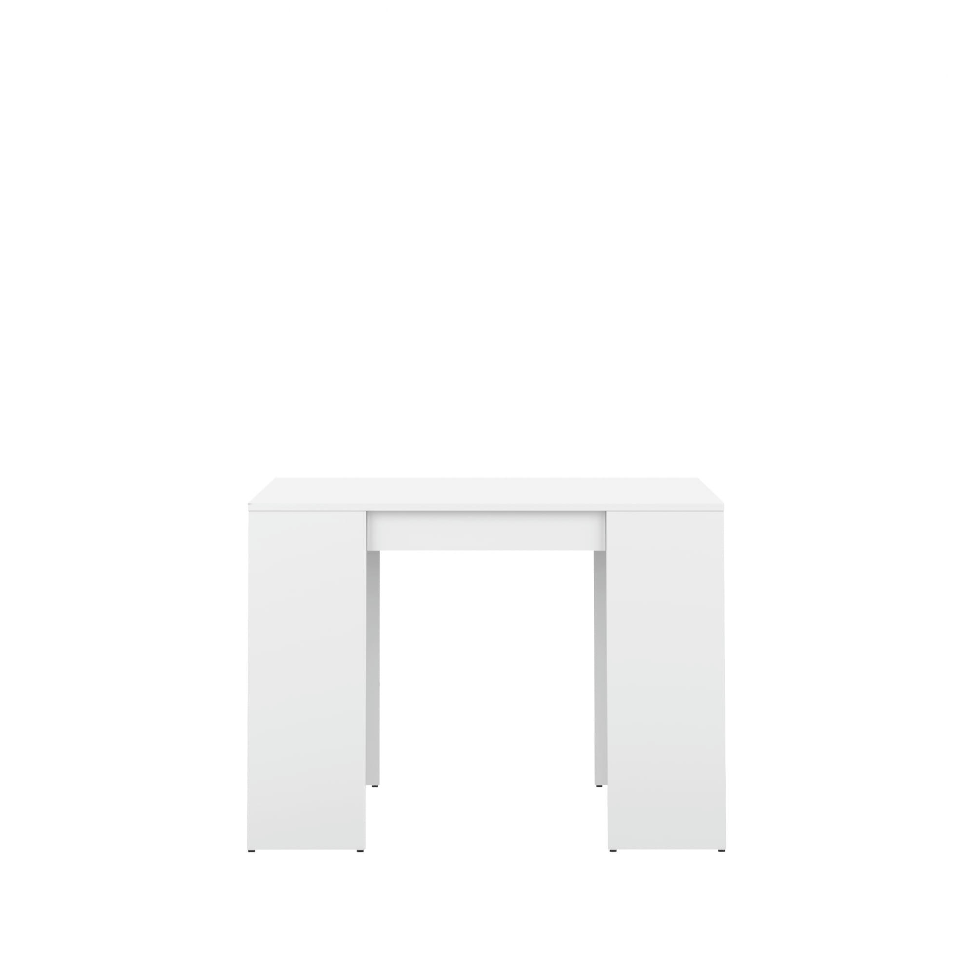 ELASTIC - Console effet bois blanc
