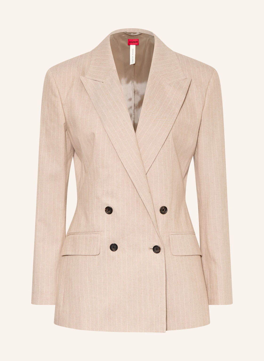 HUGO Blazer AZENIA mit Glitzergarn