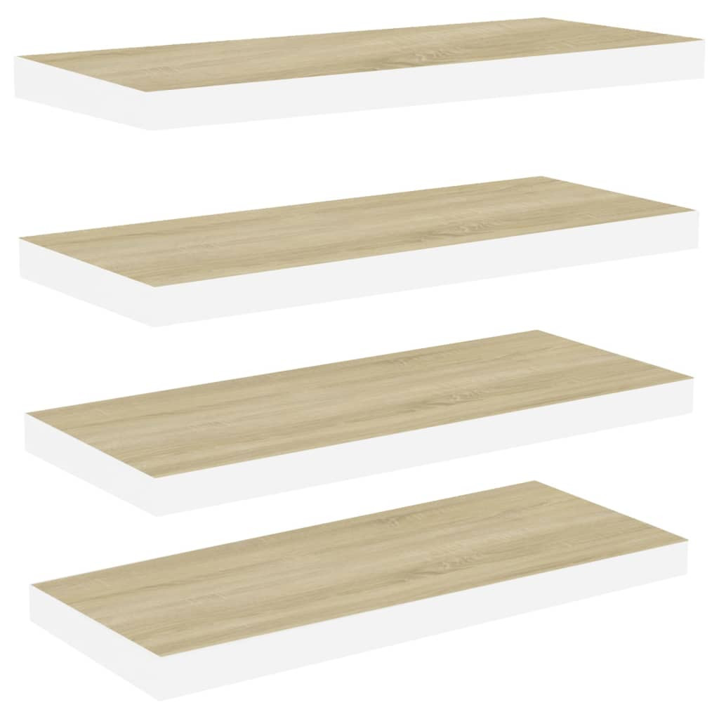 VidaXL Półka ścienna Brąz 60 x 23.5 x 3.8 cm MDF