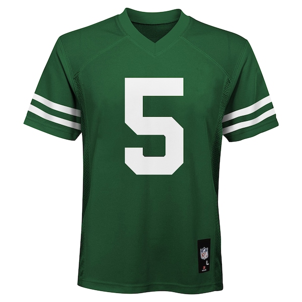 Garrett Wilson New York Jets Youth Replica Player Jersey - Legacy Green