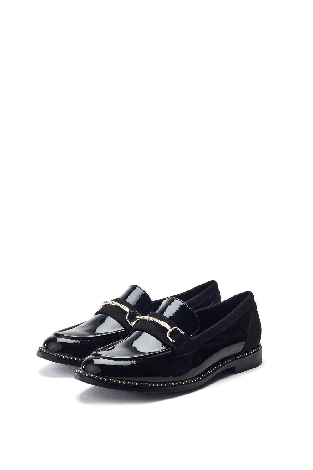 Moda In Pelle Kinzey' Patent Leather Loafers