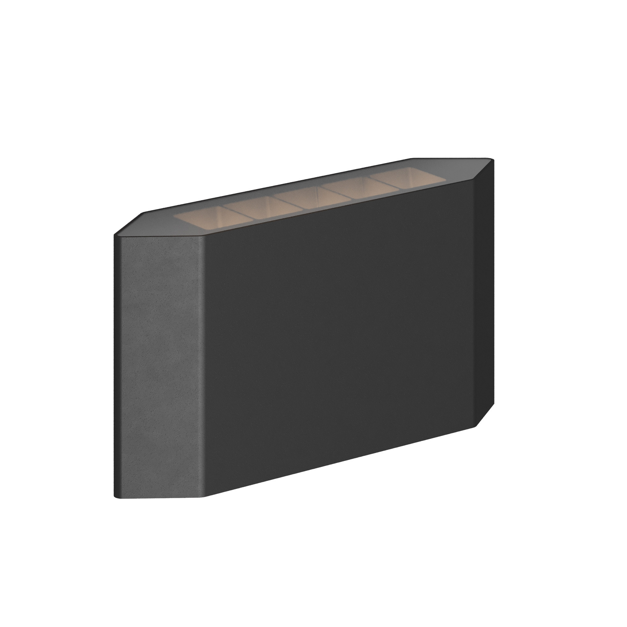 Kinkiet zewnętrzny Pull 3000K grafitowy LED 5x5W 300lm IP54 Maytoni