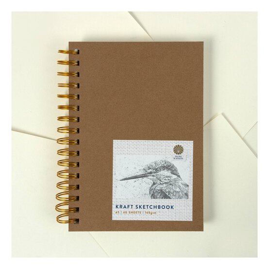 Shore & Marsh Portrait Kraft Sketchbook A5 60 Sheets
