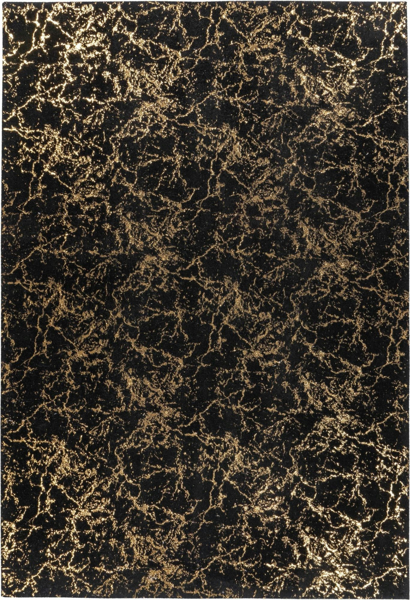 BIJOU 225 - Tapis moderne Polyester Or