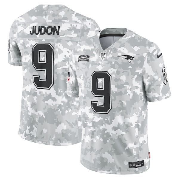 Matthew Judon New England Patriots Nike 2024 Salute to Service Limited Jersey - Arctic Camo