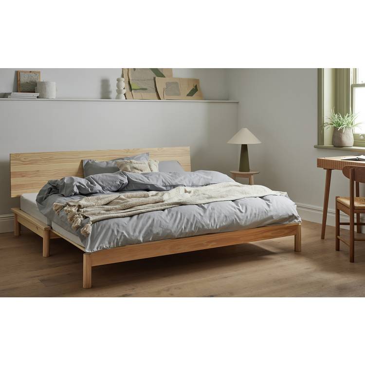 Habitat Akio Guest Bed Frame - Natural