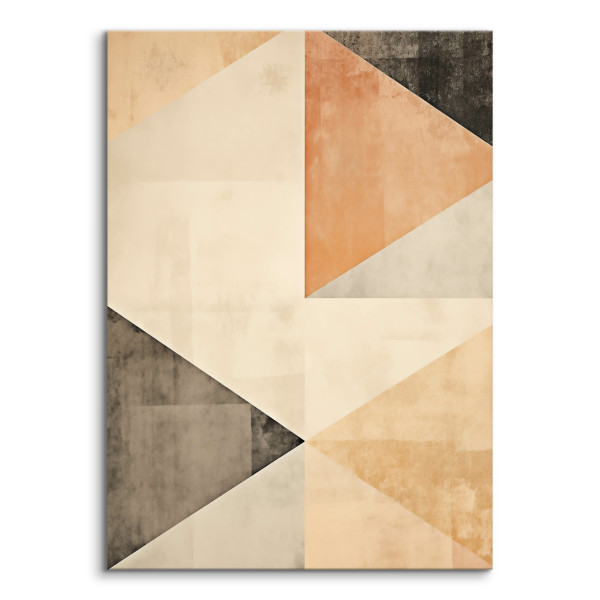 Obraz Abstrakcyjny Wzór Geometryczny W Stylu Boho 20x30cm