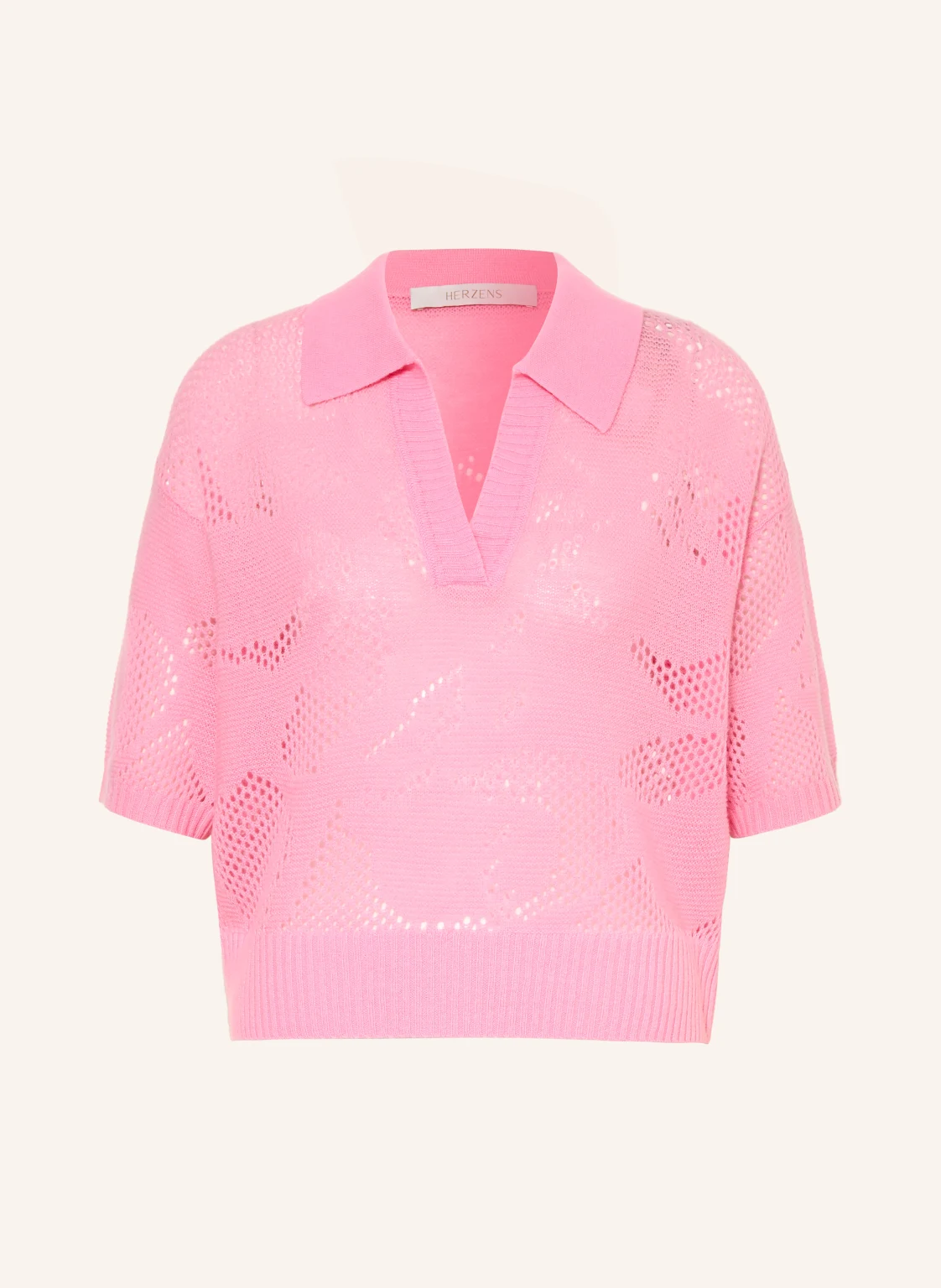 HERZENS Strickshirt mit Cashmere