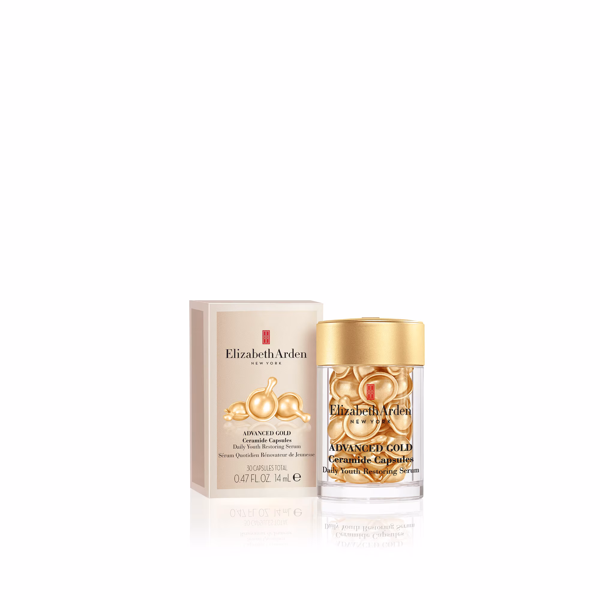 ADVANCED GOLD CERAMIDECapsules sérum quotidien rénovateur de jeunesse