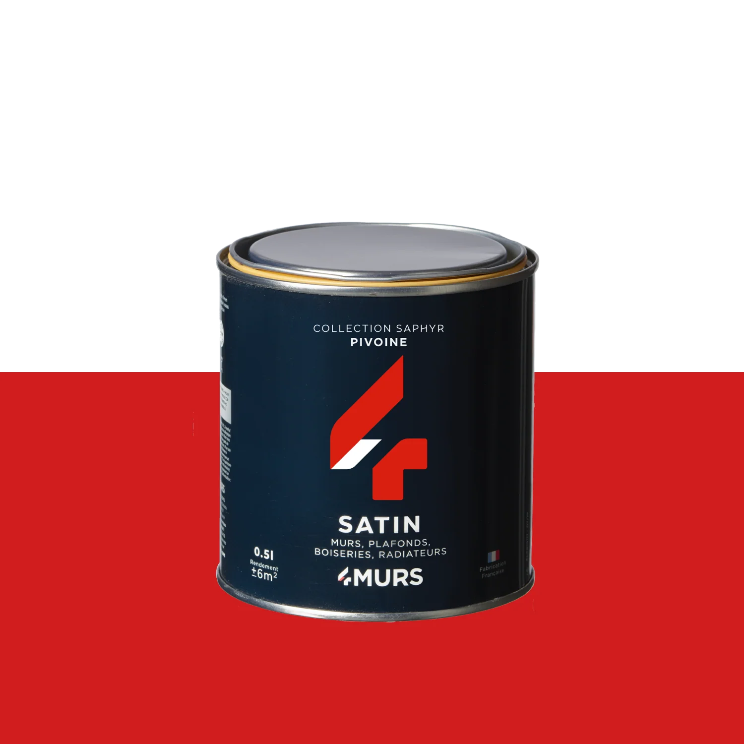 Saphyr Peinture Finition Peinture pivoine Satiné 0,5 L