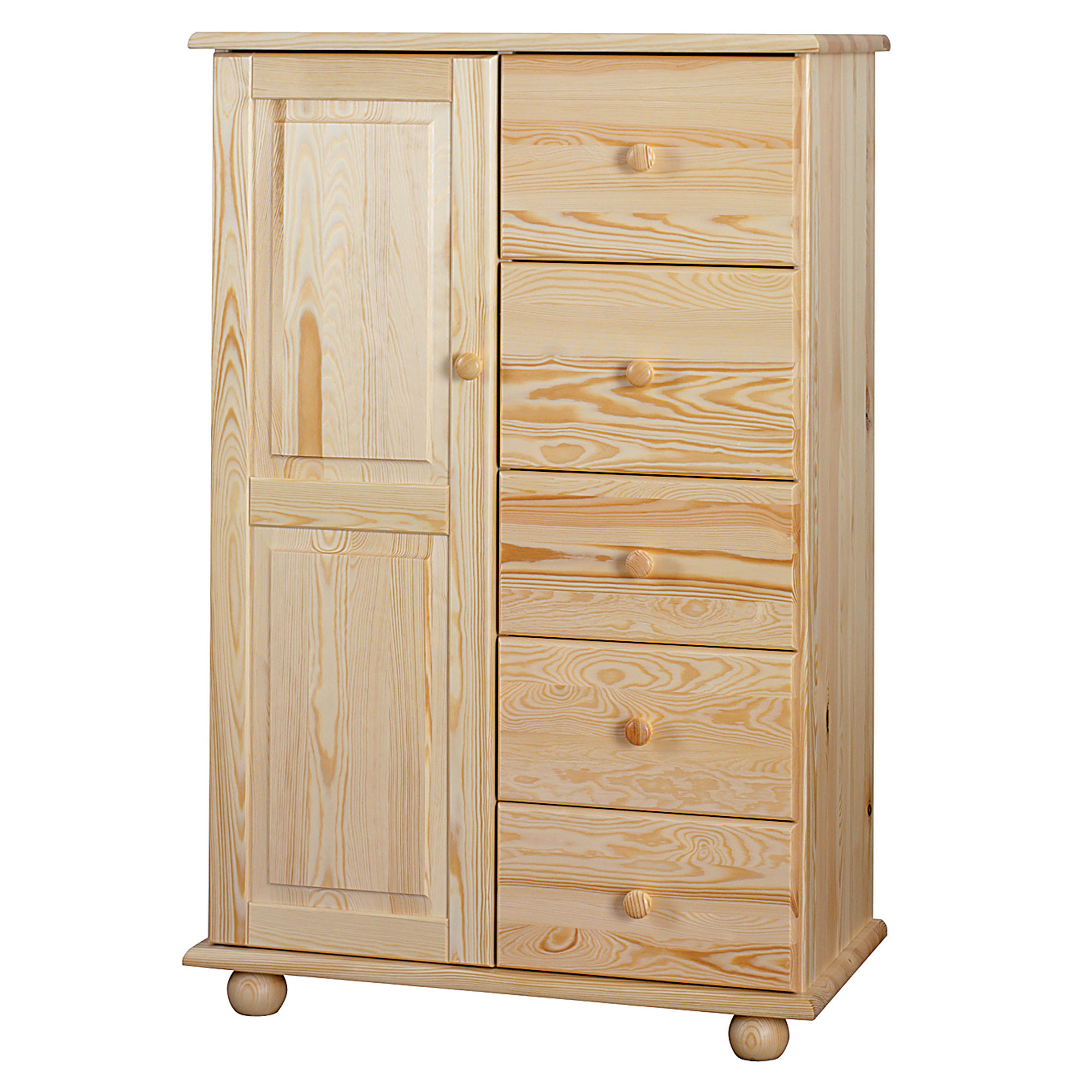 Bieliźniarka drewniana mała CLASSIC, kolor sosnowy