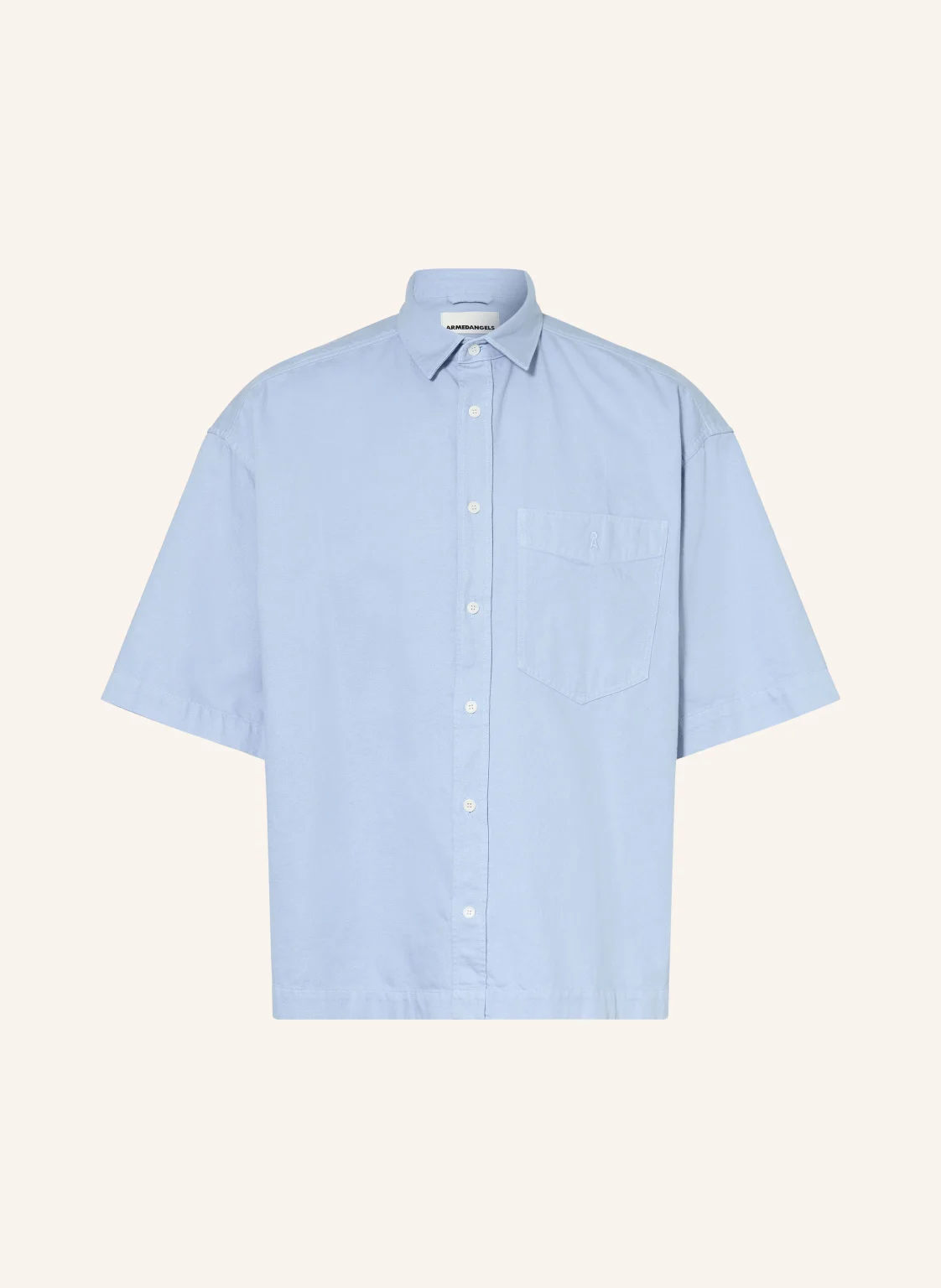 ARMEDANGELS Kurzarm-Hemd Comfort Fit