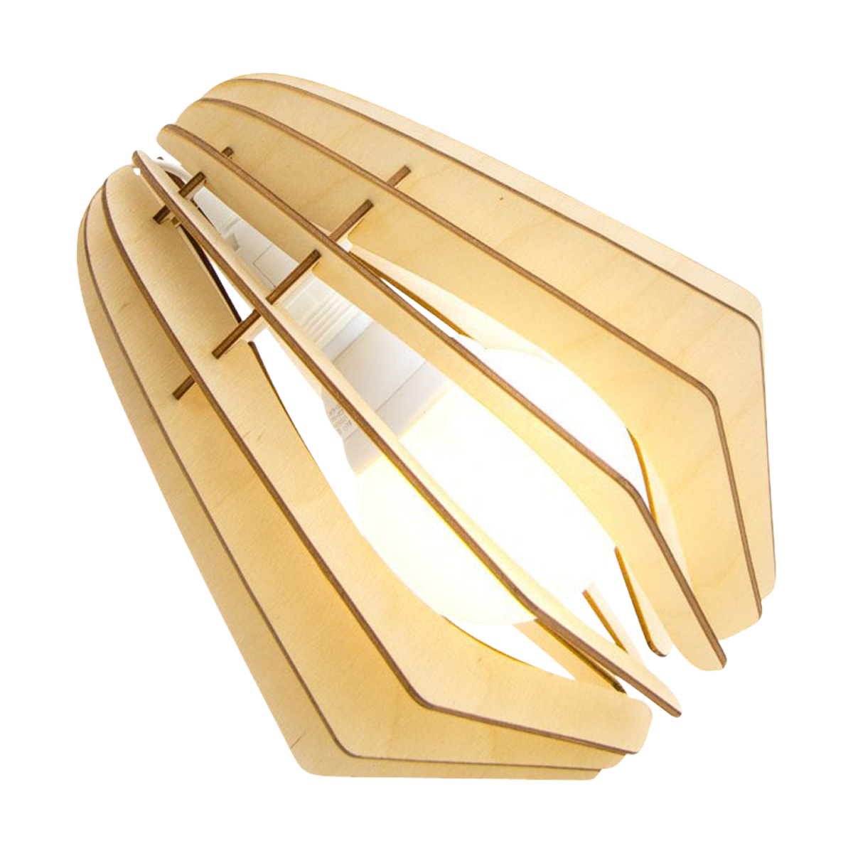 Bomerango Original S houten lampenkap small - Ø 25 cm