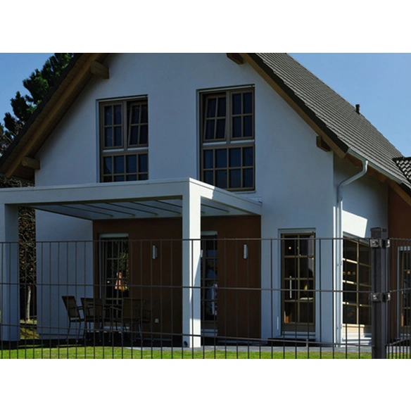 Doppelstabmatte, HxLxT: 63 x 251 x 1,7 cm, Stahl, grün