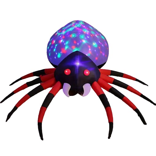NNETM Enchanted Glow: The Magic Light Inflatable Spider