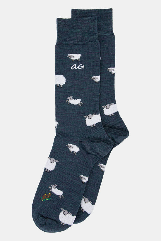 Alfredo Gonzales Sheep Merino Wool Sok