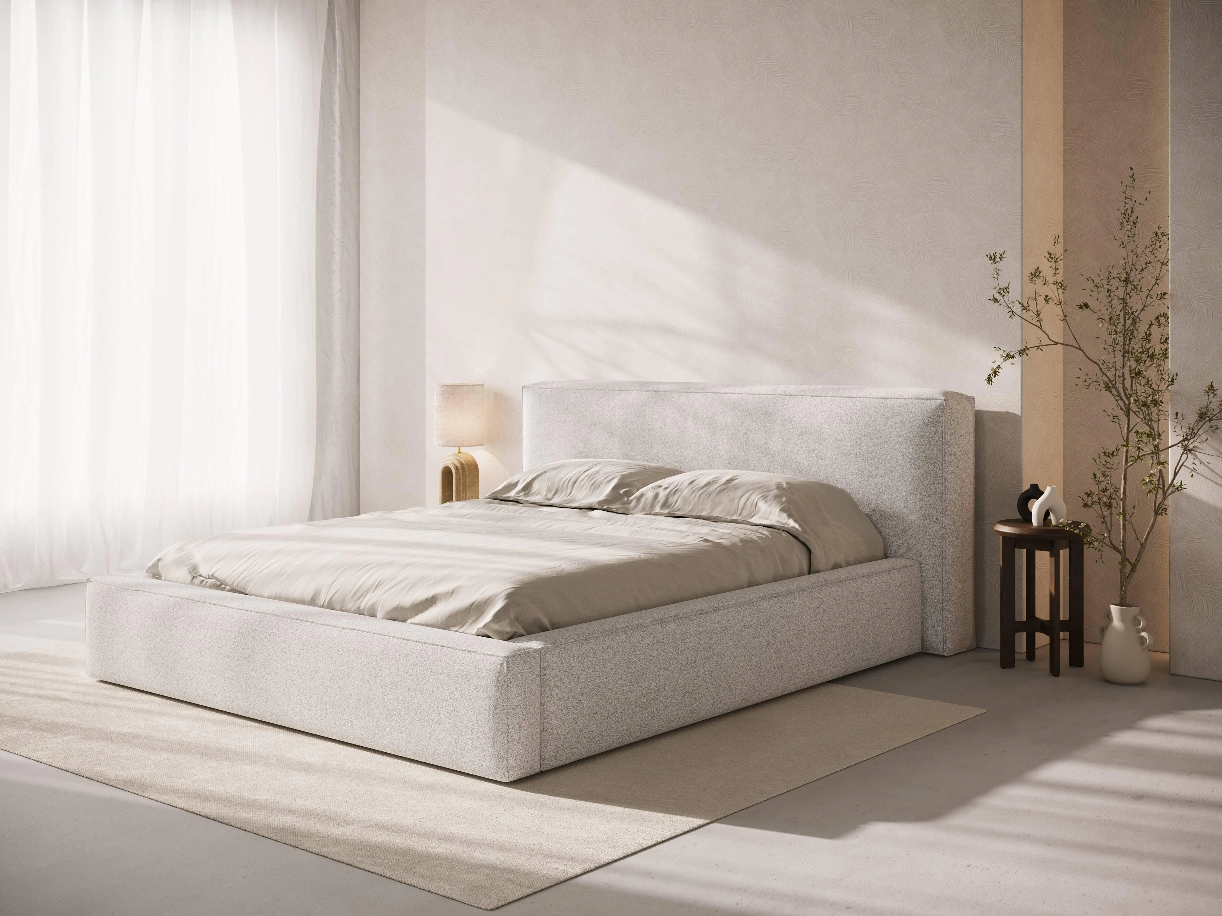 Bedframe met opbergvak Simon 140x200