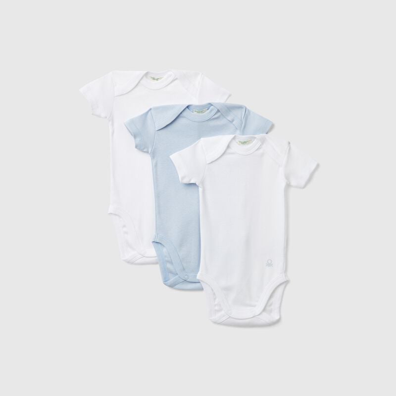 cotton solid color bodysuit set