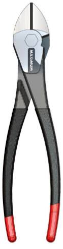 MAXIMUM Diagonal Cutting Pliers, High Quality Forged Tool Steel, Colour Coded Tips, 7-in