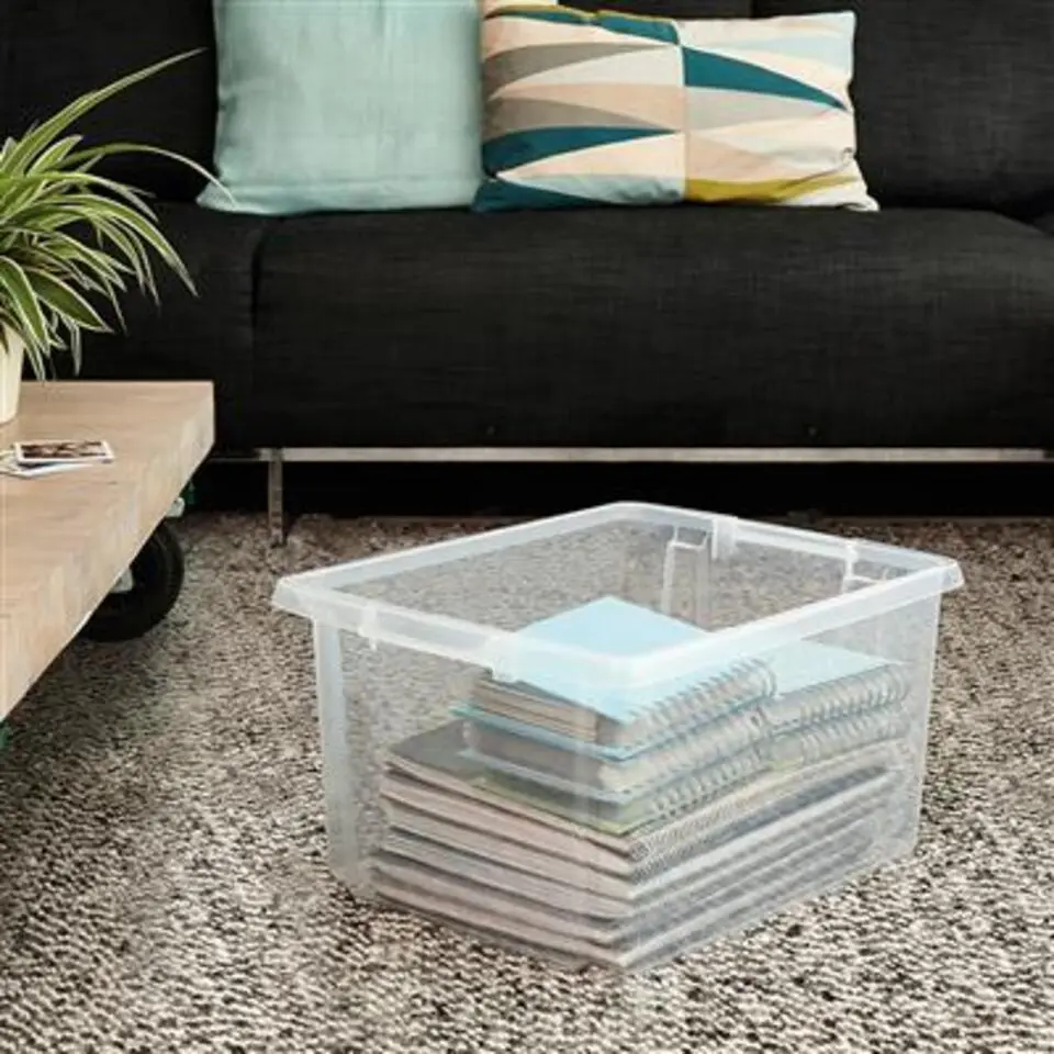 Nesta opbergbox 32L tranparant