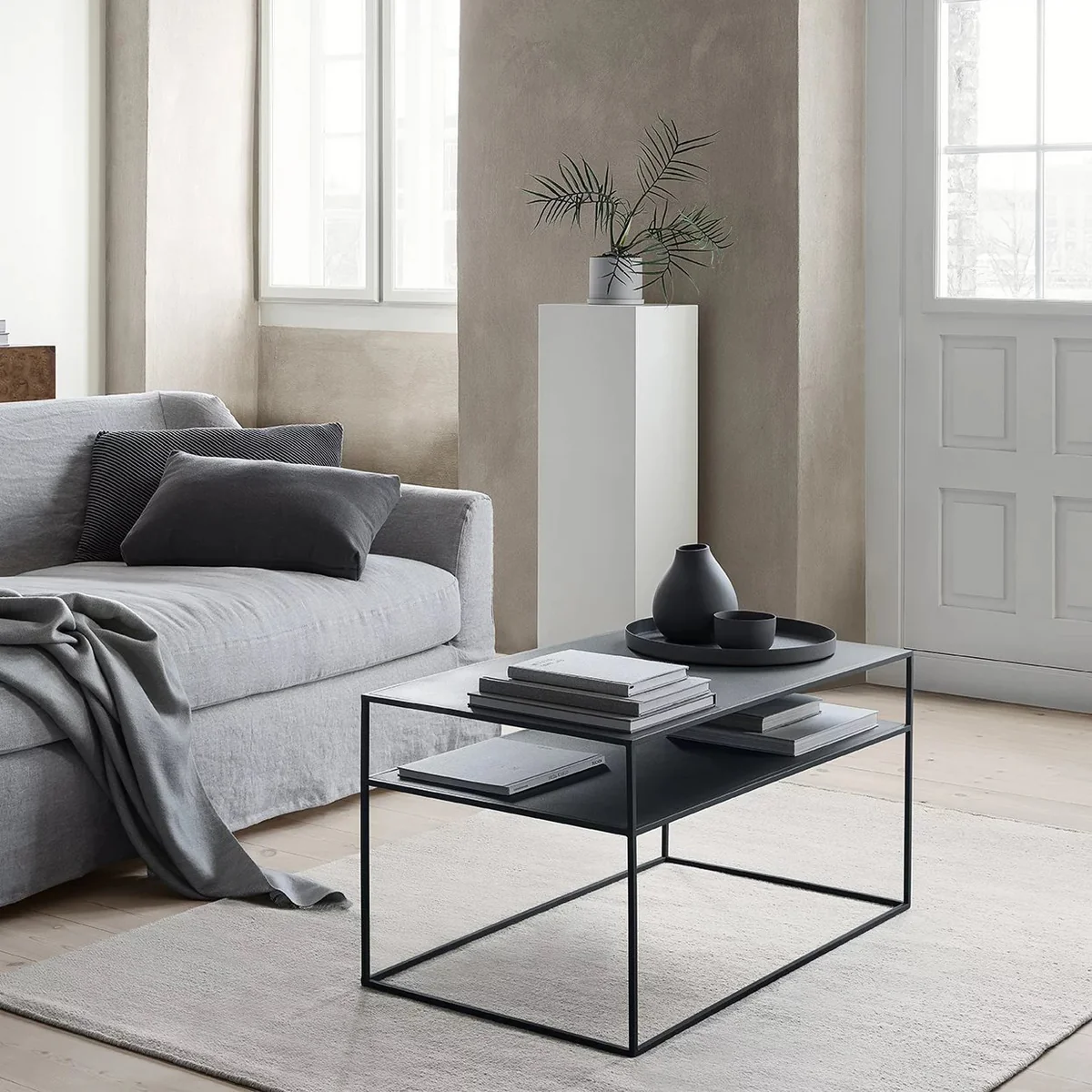 Blomus - Fera Couchtisch, 50 x 90 cm, schwarz