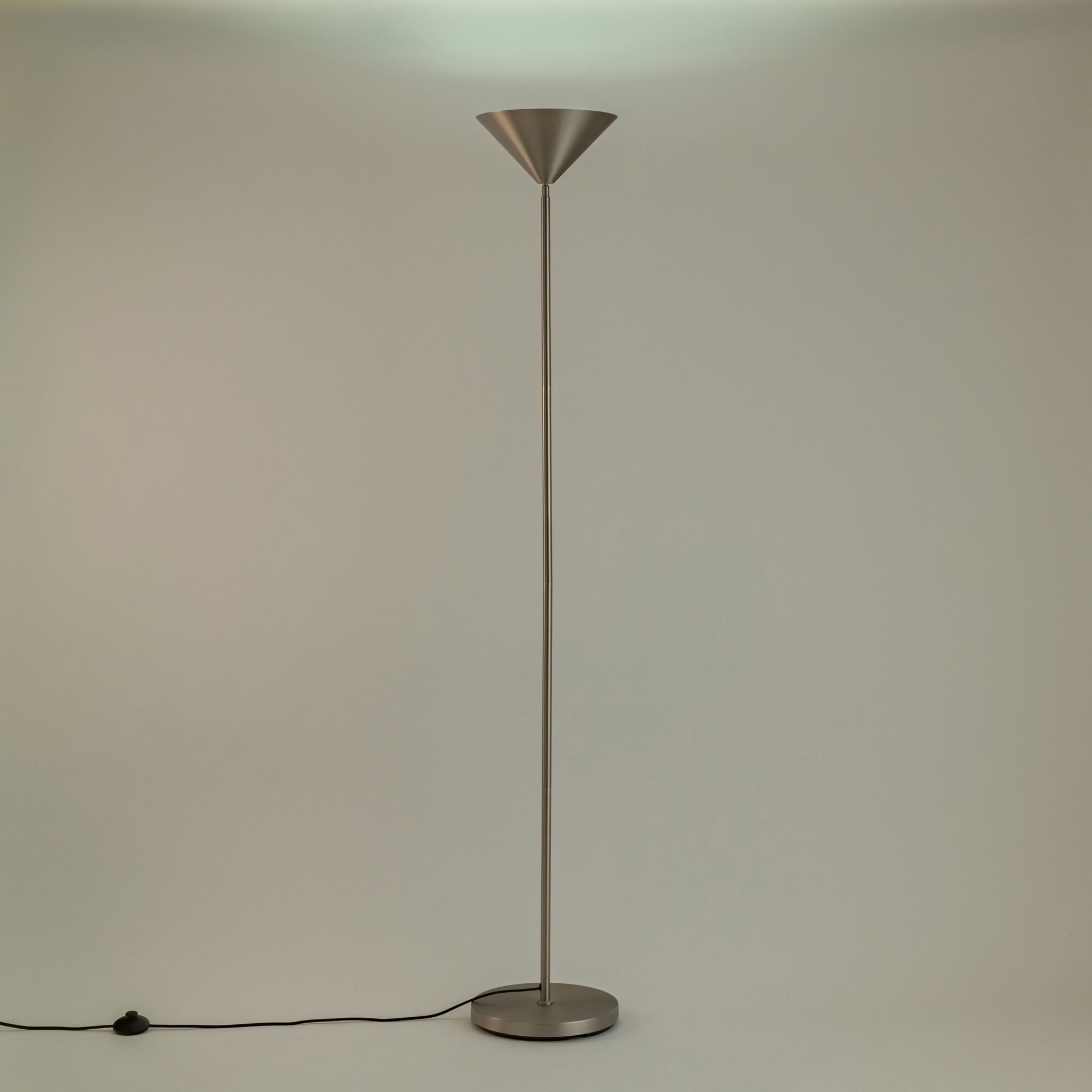 RAVENNE - Lampadaire électrifié H180cm en fer - argent brossé