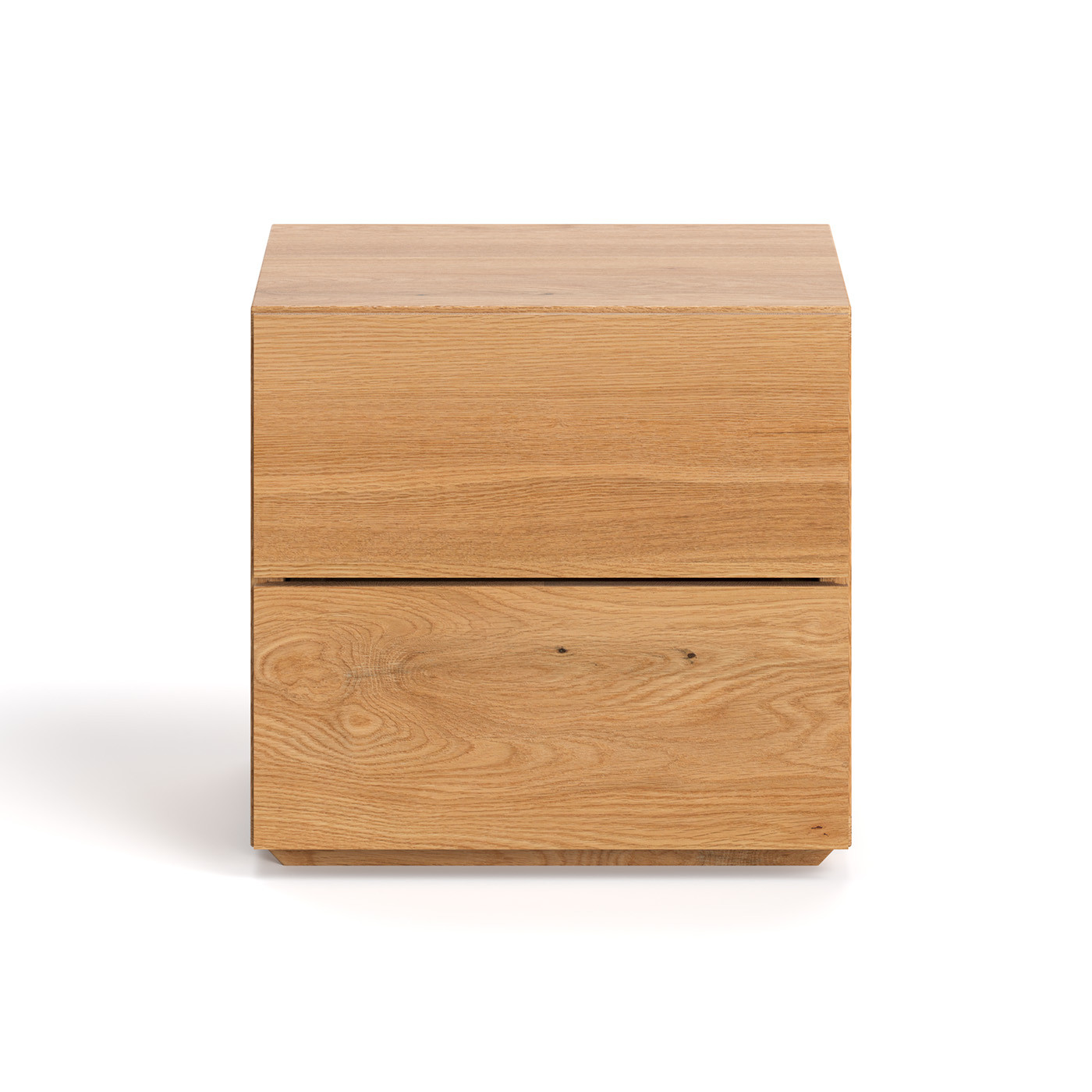 Dębowy stolik nocny Cube
