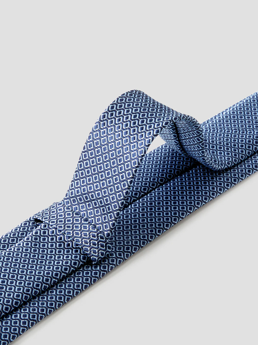 Cravate fantaisie en soie mélangée