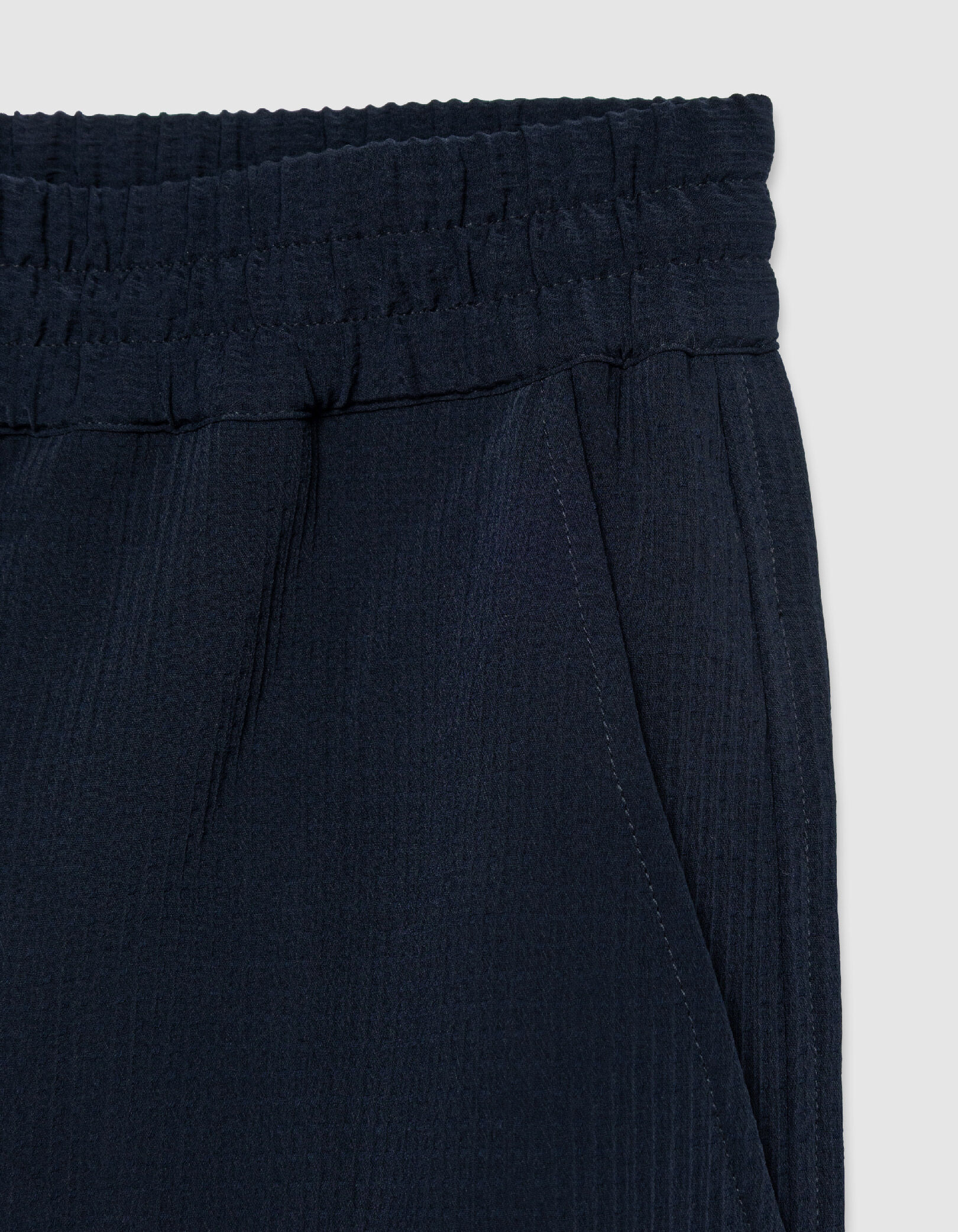 Bermuda marine seersucker DRY FAST Homme
