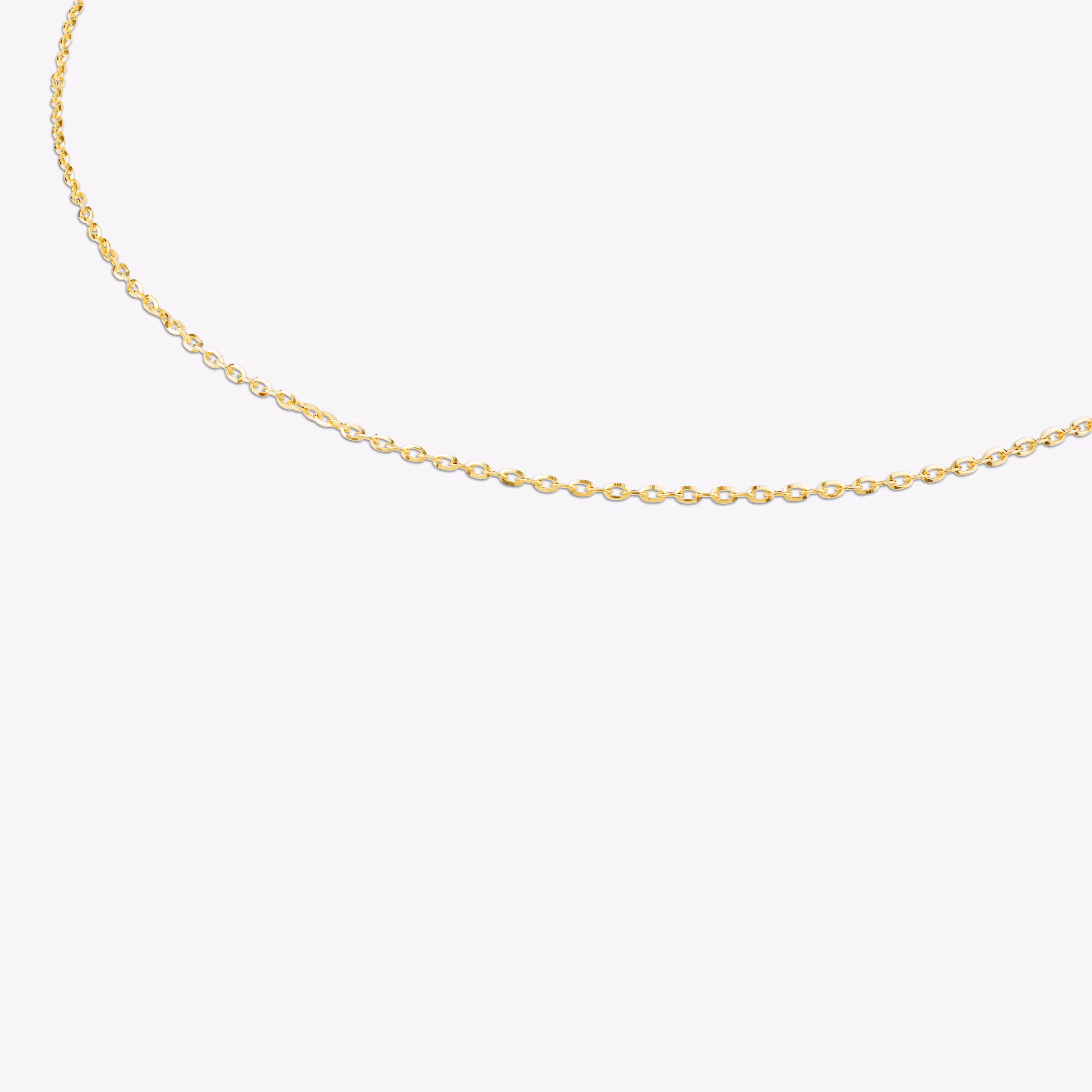 Gargantilla de oro con anillas ovales, 45 cm TOUS Chain
