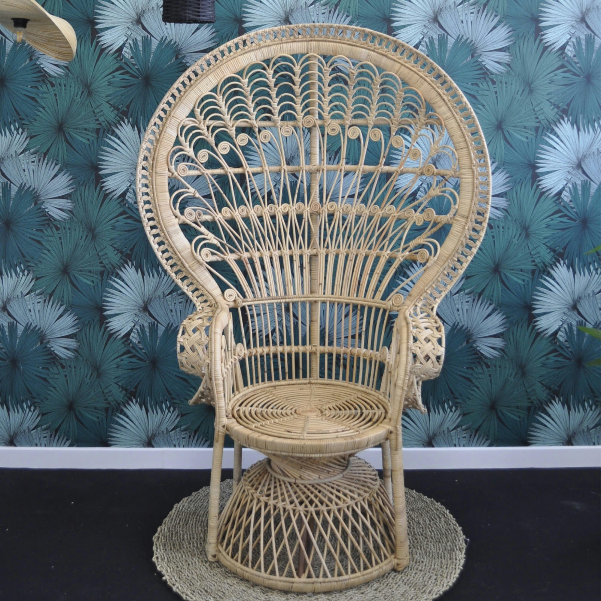 EMMANUELLE - Fauteuil emmanuel en rotin naturel