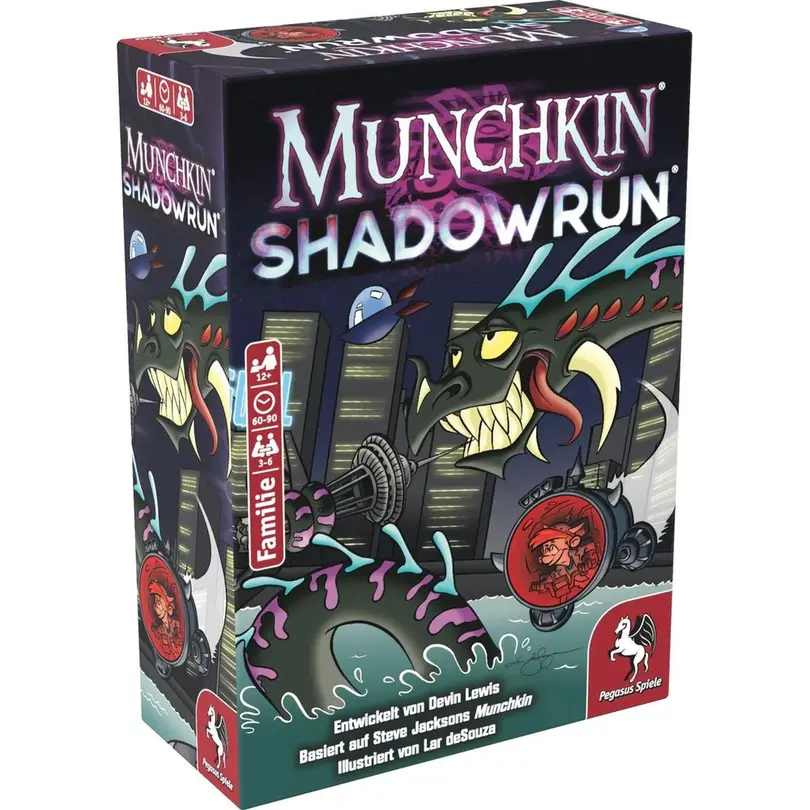 Kartenspiel Munchkin Shadowrun
