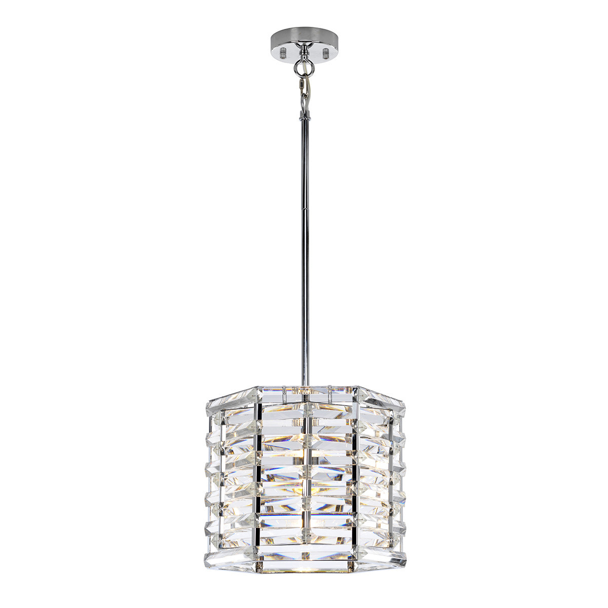 Lampa wisząca polerowany nikiel Shoal 1xE27x60W Elstead