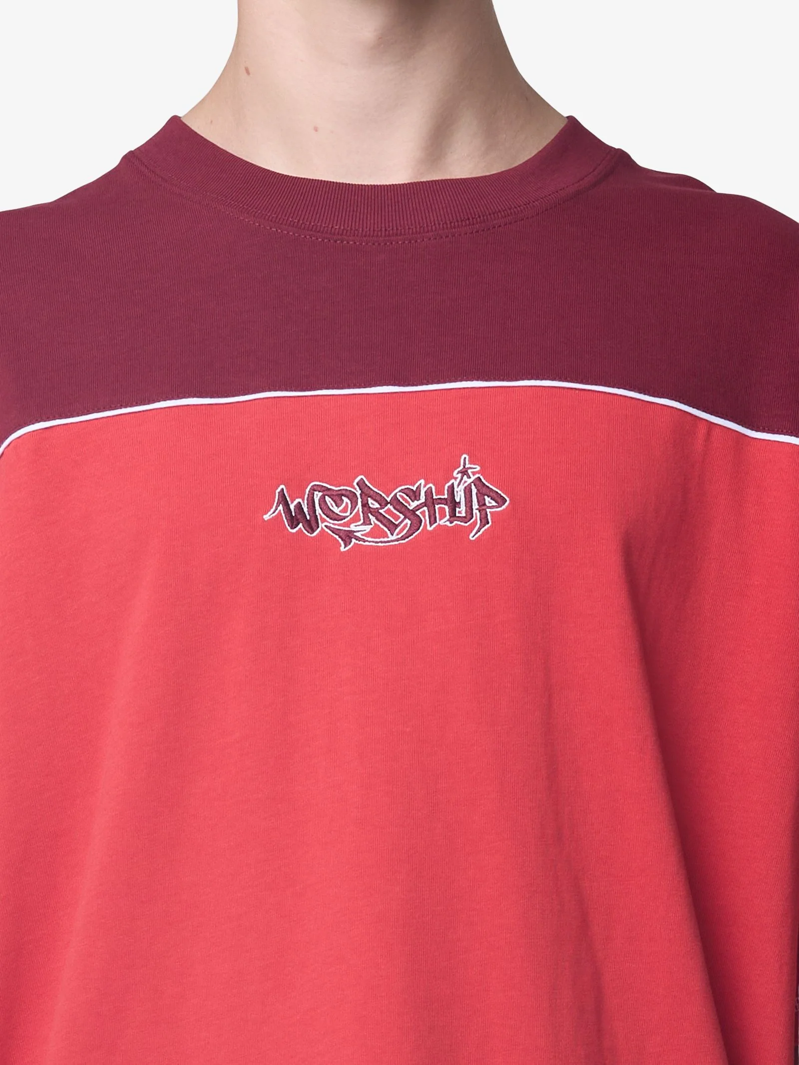 Hot Gossip Oversize Panel Tee