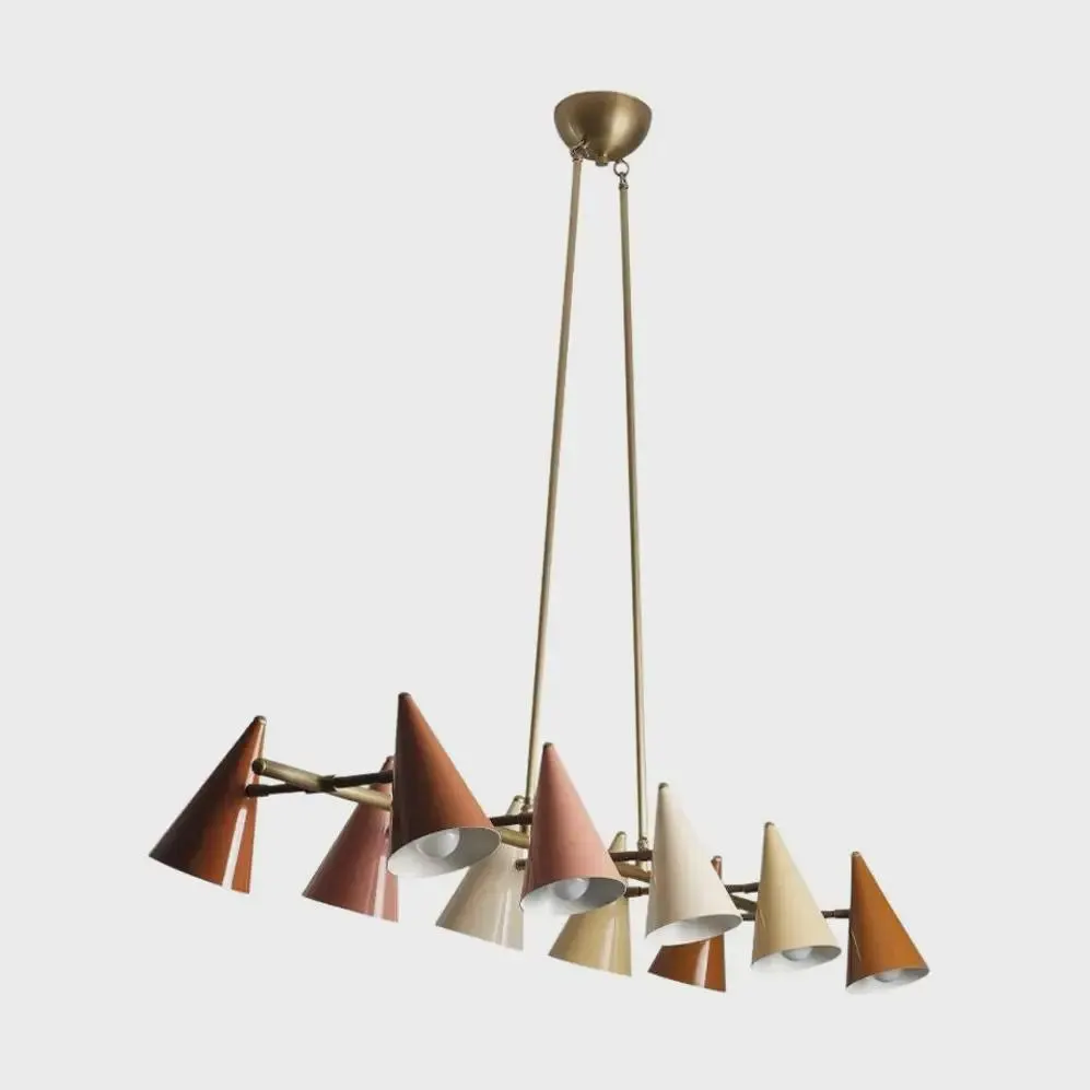 Flotilla 10-Arm Chandelier, Modern Luxury Pendant Light, Large Sculptural Ceiling Fixture, Contemporary Designer Lighting