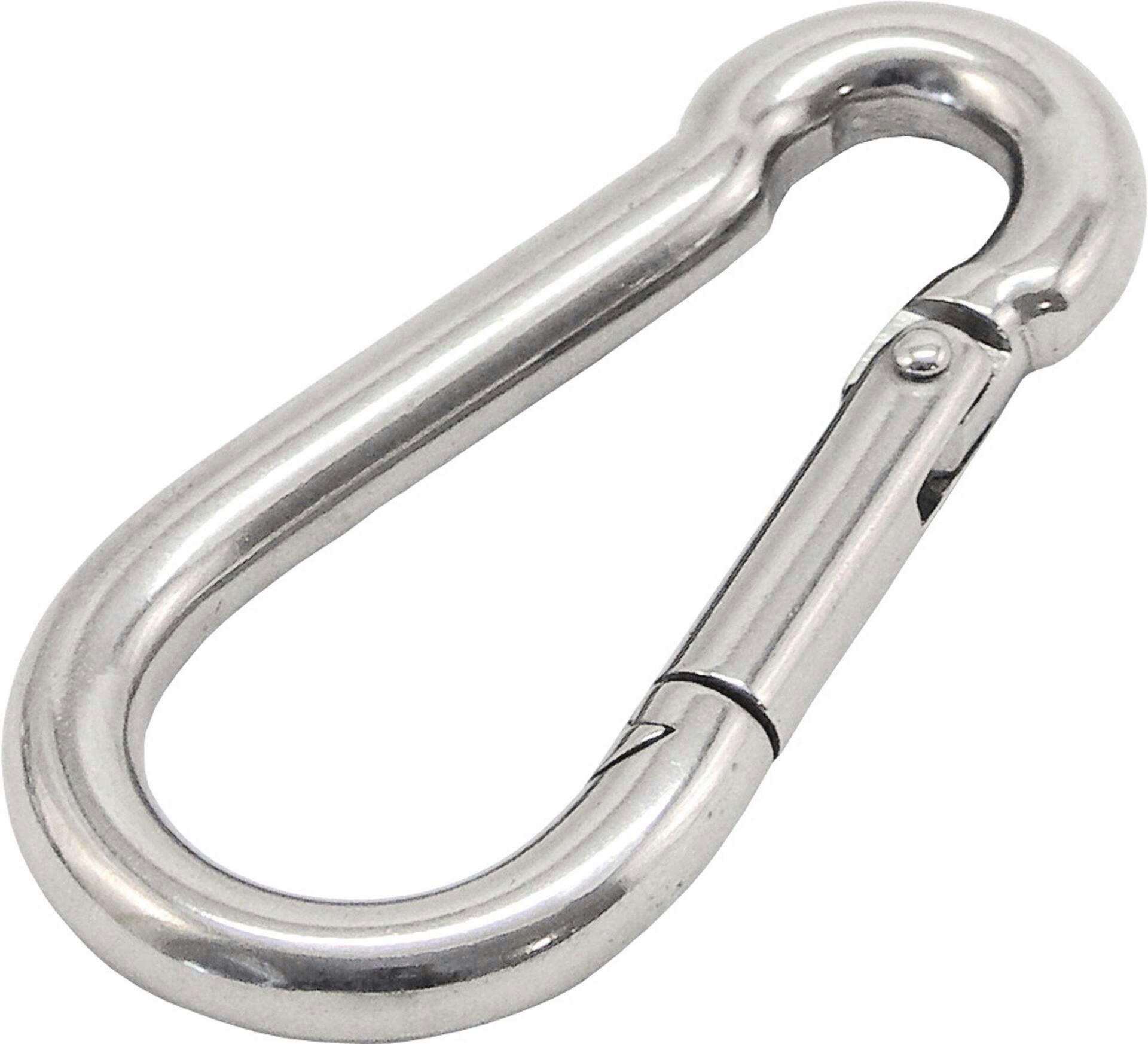 Shoreline Marine Stainless Steel Safety Spring Hook, 5/16-in