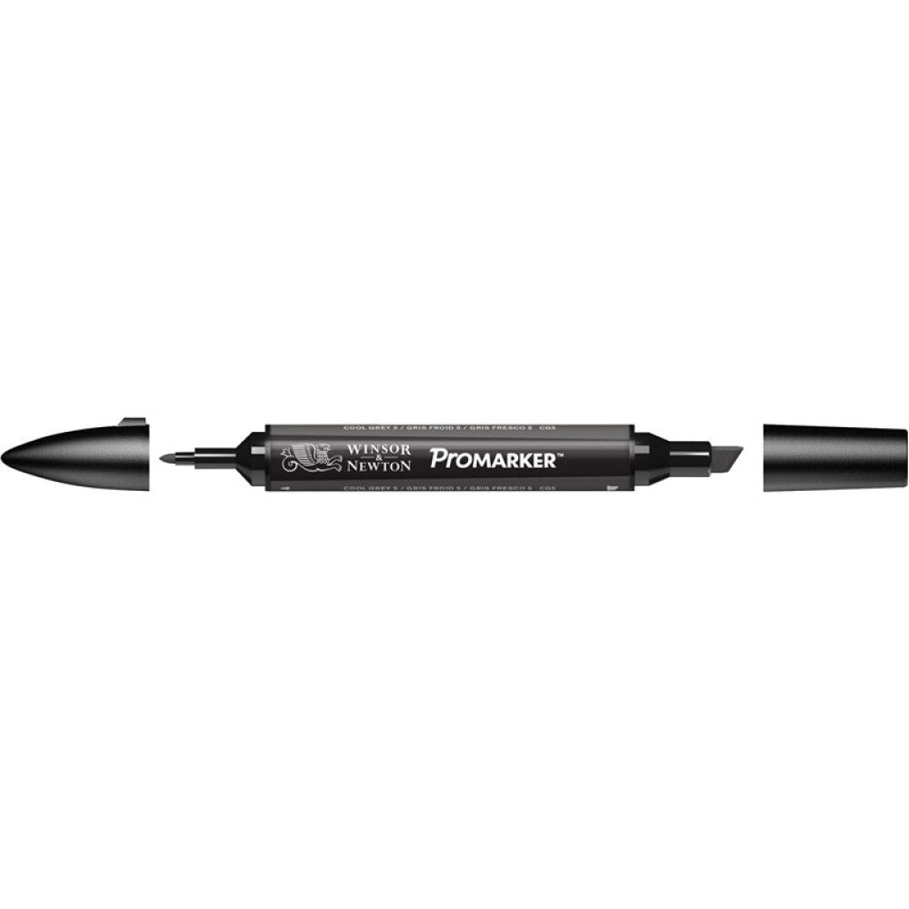 TUSJ PROMARKER WINSOR & NEWTON NR CG5 KJØLIG GRÅ 5