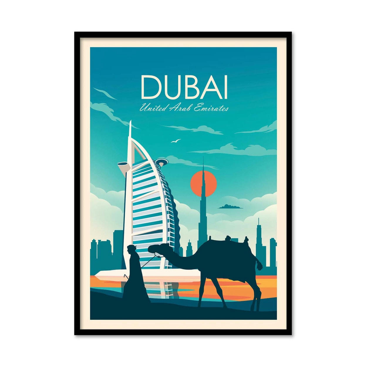 STUDIO INCEPTION - DUBAI - STUDIO INCEPTION - Affiche d'art 30 x 40 cm