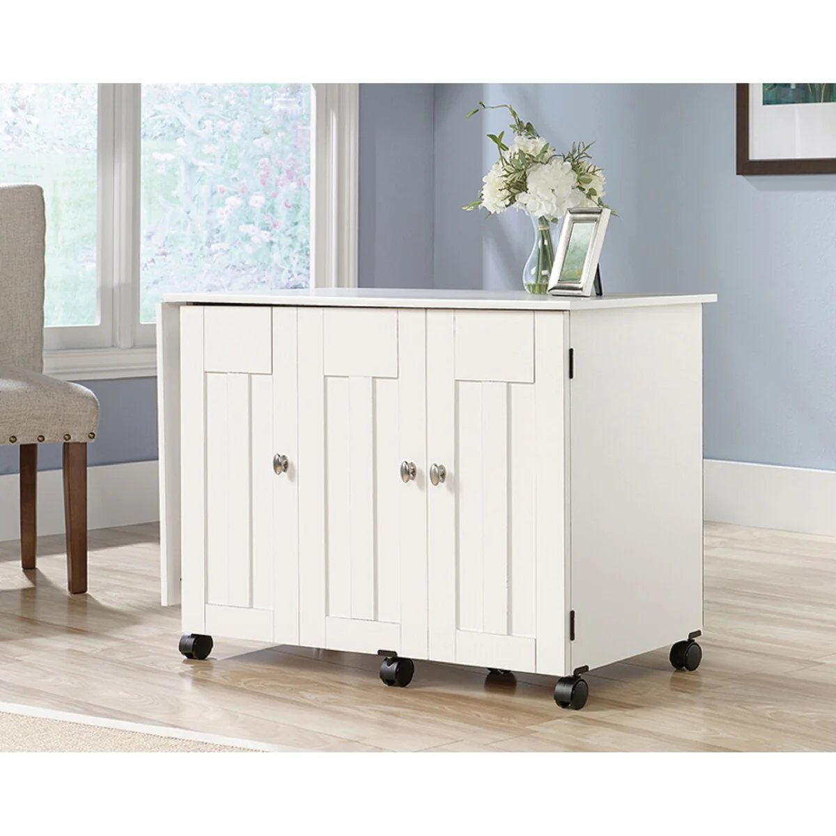 Sauder Select Collection Sewing Craft Cart