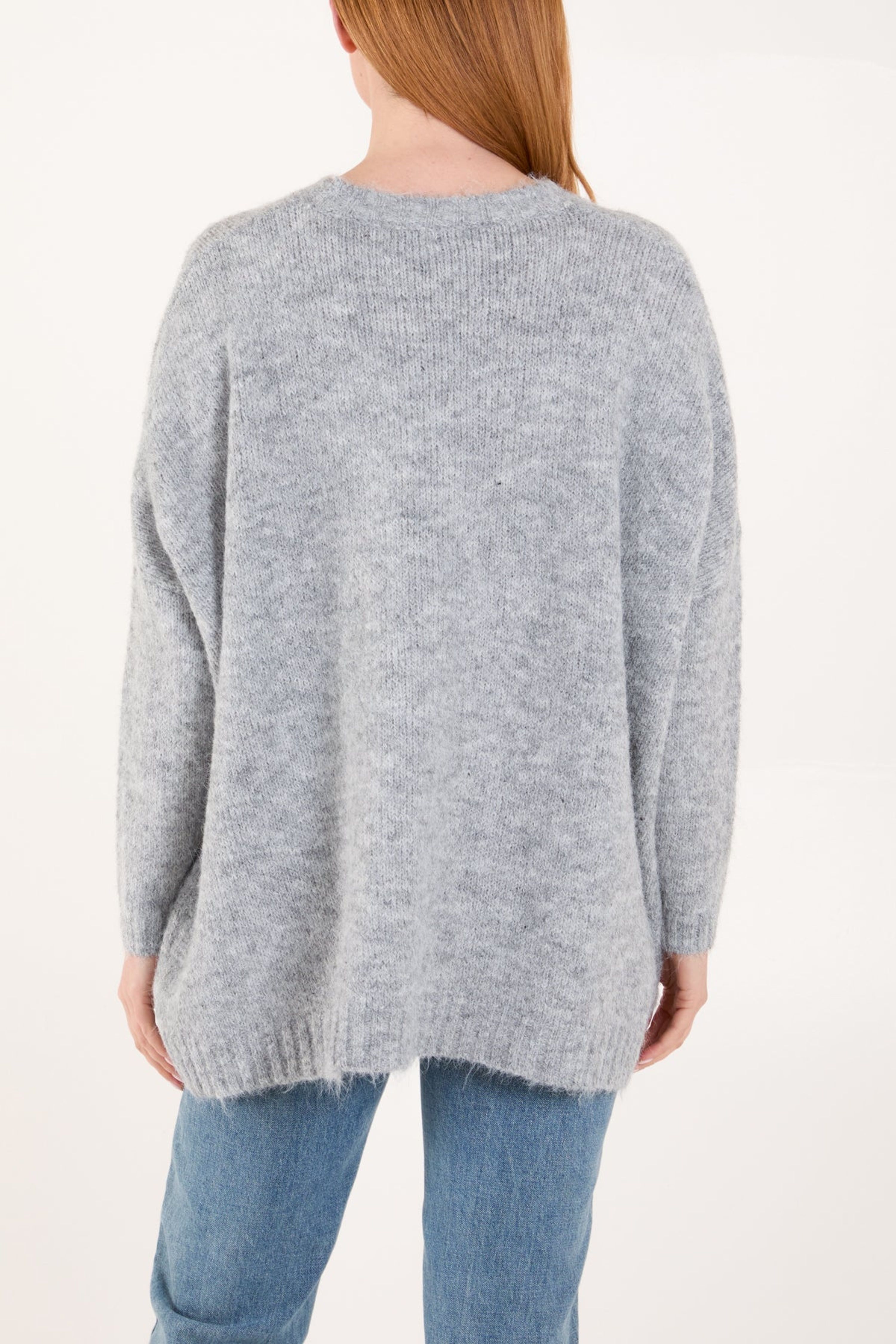 Blue Vanilla Round Neck Jumper