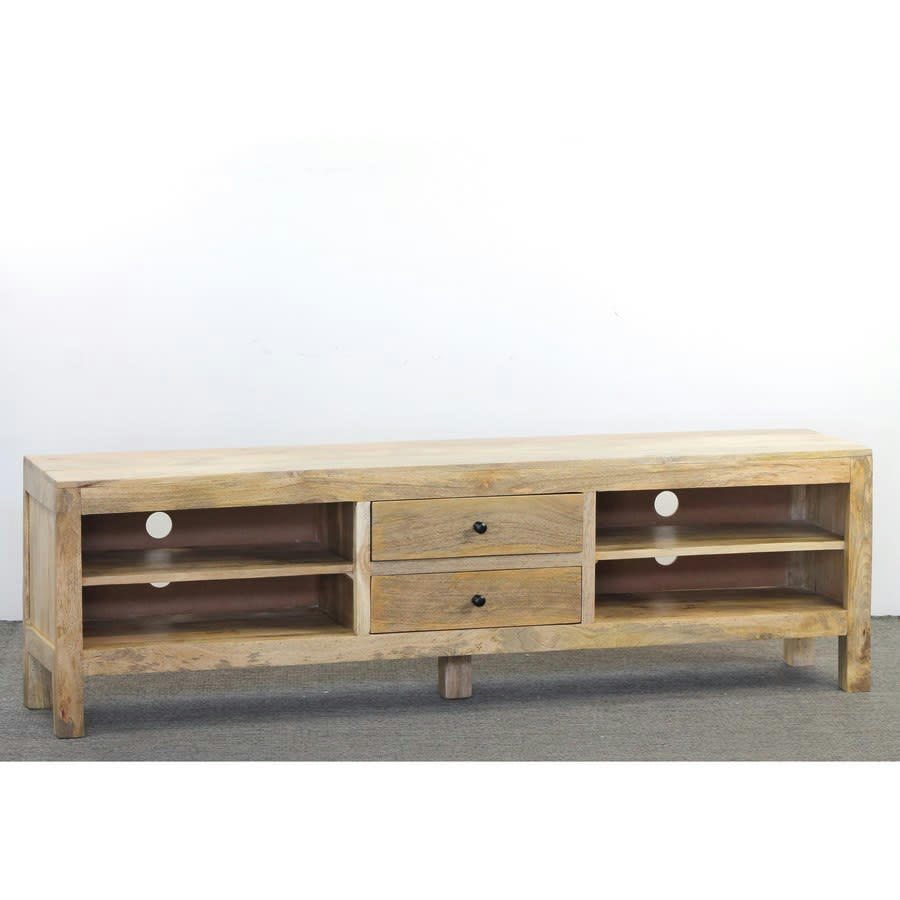 - Meuble TV en manguier 170x35x51 cm